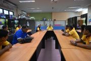 ร่วมประชุมพนักงานชาย​ อบต.เพื่อเตรียมความพร้อมรับมือกับอุทกภัย​น้ำท่วม
